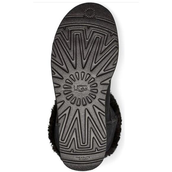 NEW UGG® Mini Bailey Bow Glimmer Faux Fur Lined Boot - Picture 5 of 5